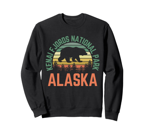 Kenai Fjords National Park Alaska Sweatshirt - Trendy Graphic for Adults - T-Shirt, Sweatshirt, Hoodie