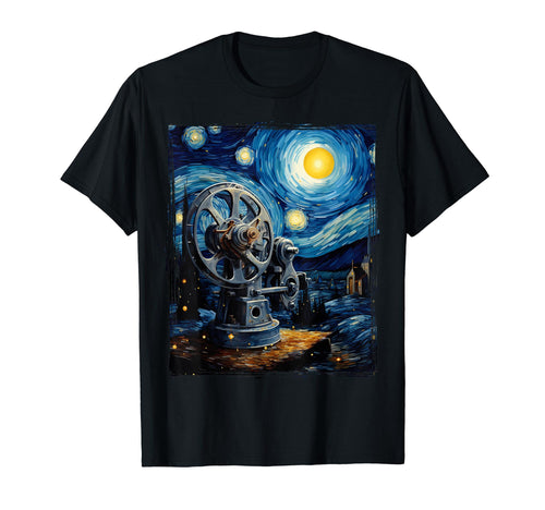 Camera Filmmaker Film Reel Art T-Shirt - Graphic Print Men Women - T-Shirt, Sweatshirt, Hoodie