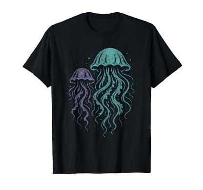 Grunge Gothic Jellyfish Alt Y2K Ocean T-Shirt - Trendy Graphic for Adults - T-Shirt, Sweatshirt, Hoodie