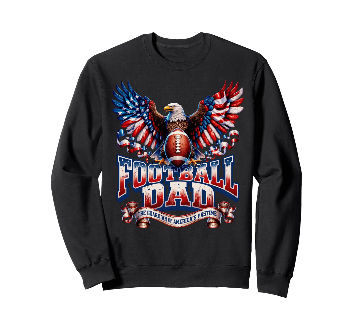 Fathers Day Guardian Americas Pastime Hoodie - Streetwear Style Men Women - T-Shirt, Sweatshirt, Hoodie