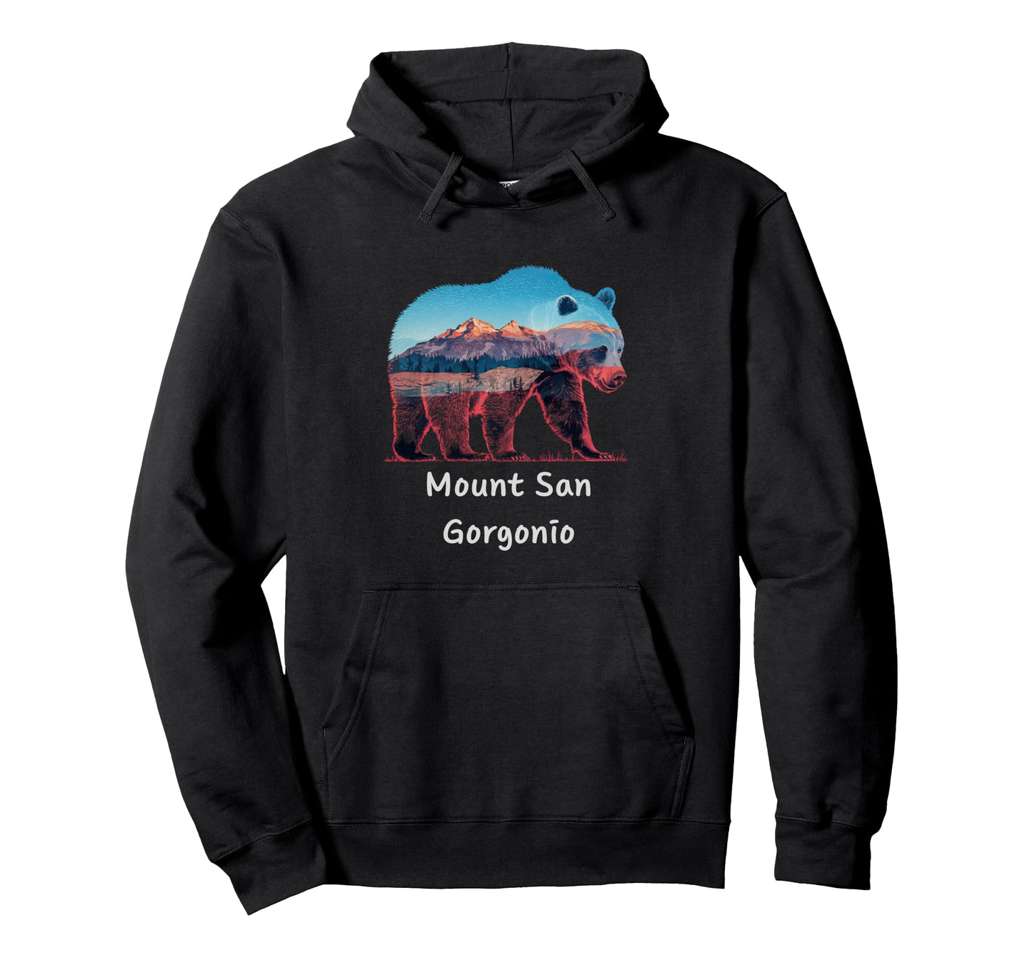 Hiking Camping Mount San Gorgonio National Hoodie - Graphic Print Unisex - T-Shirt, Sweatshirt, Hoodie