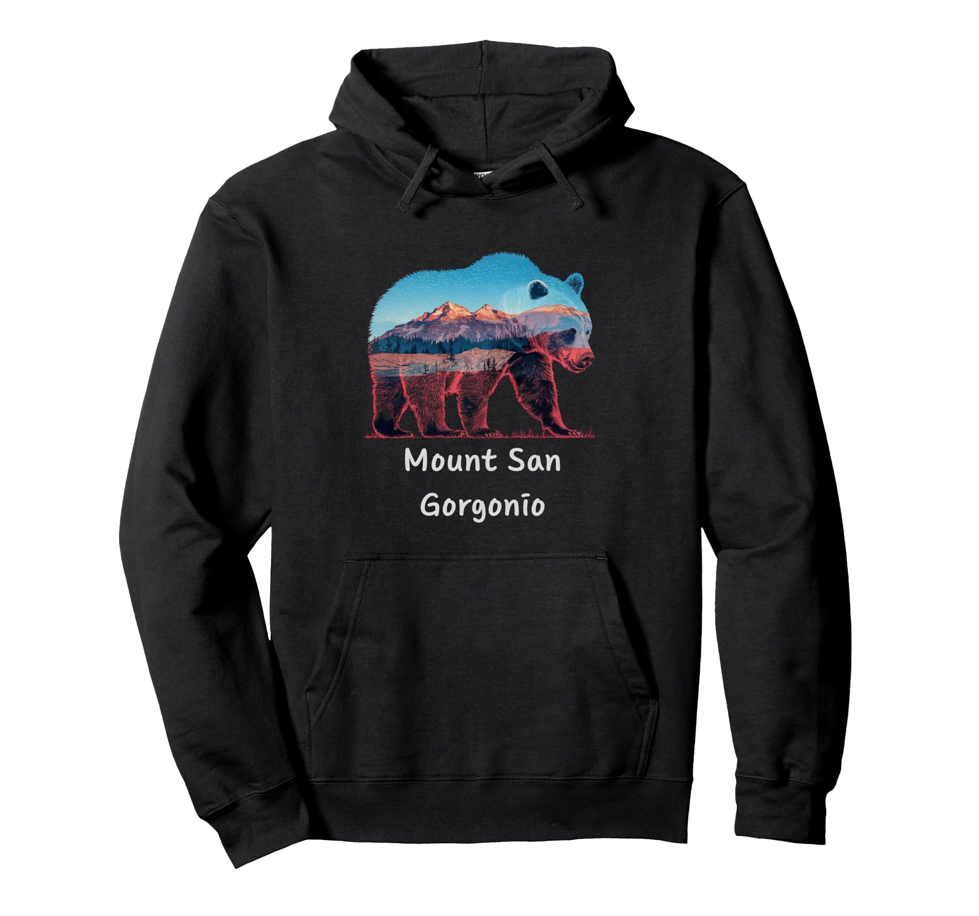 Hiking Camping Mount San Gorgonio National Hoodie - Graphic Print Unisex - T-Shirt, Sweatshirt, Hoodie