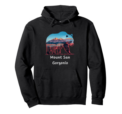Hiking Camping Mount San Gorgonio National Hoodie - Graphic Print Unisex - T-Shirt, Sweatshirt, Hoodie