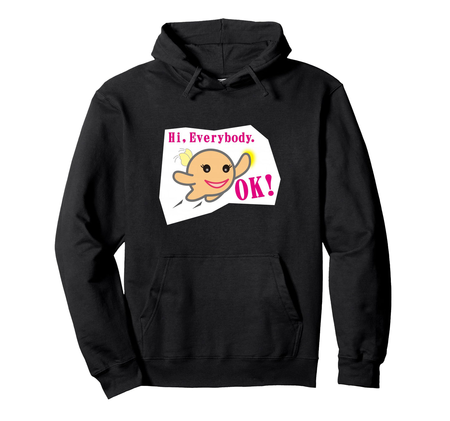 Ren World 24 Marumin Hi Everybody Ok I Hoodie - Streetwear Style Men Women - T-Shirt, Sweatshirt, Hoodie