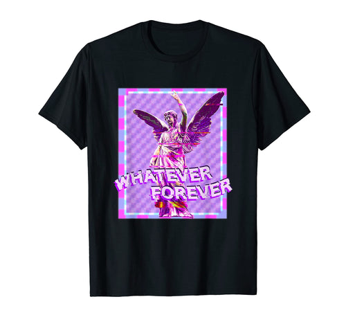 Whatever Forever Purple Angel Sad T-Shirt - Aesthetic Graphic Men Women - T-Shirt, Sweatshirt, Hoodie