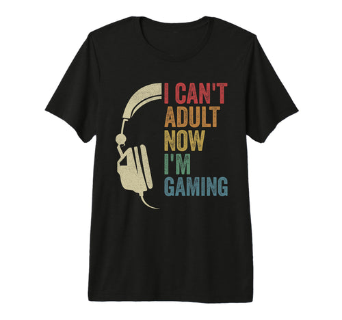 I Cant Now Im Gaming Mom Gaming Dad T-Shirt - Unique Graphic Men Women - T-Shirt, Sweatshirt, Hoodie