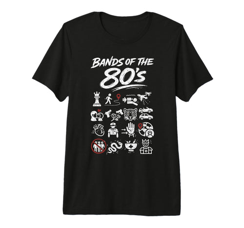Bands 80S Rock Music Lover Rock And T-Shirt - Trendy Graphic Men Women - T-Shirt, Sweatshirt, Hoodie
