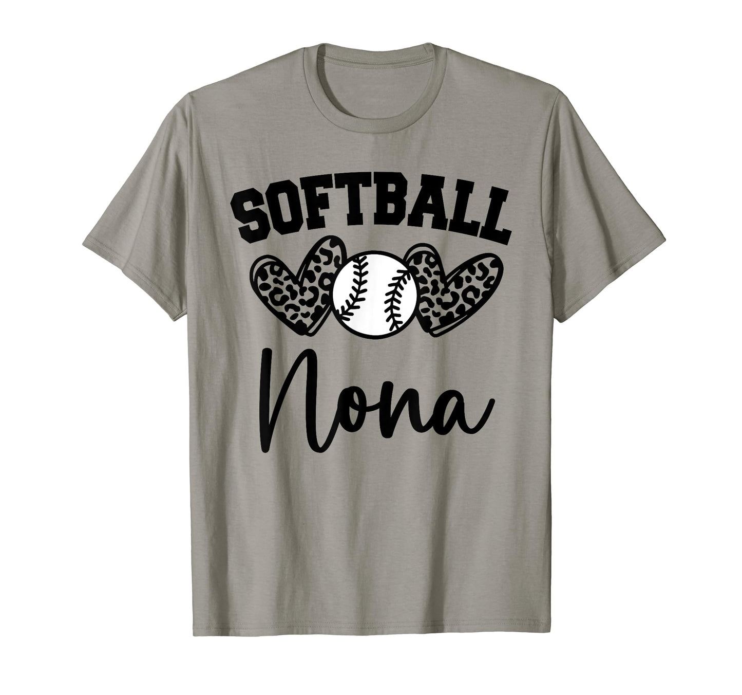 Personalized Baseball Heart Nona T-Shirt - Custom Art Print Unisex - T-Shirt, Sweatshirt, Hoodie