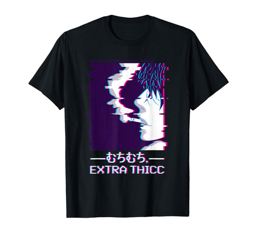 Extra Thicc Anime Japanese T-Shirt - Casual Everyday Wear for Adults - T-Shirt, Sweatshirt, Hoodie