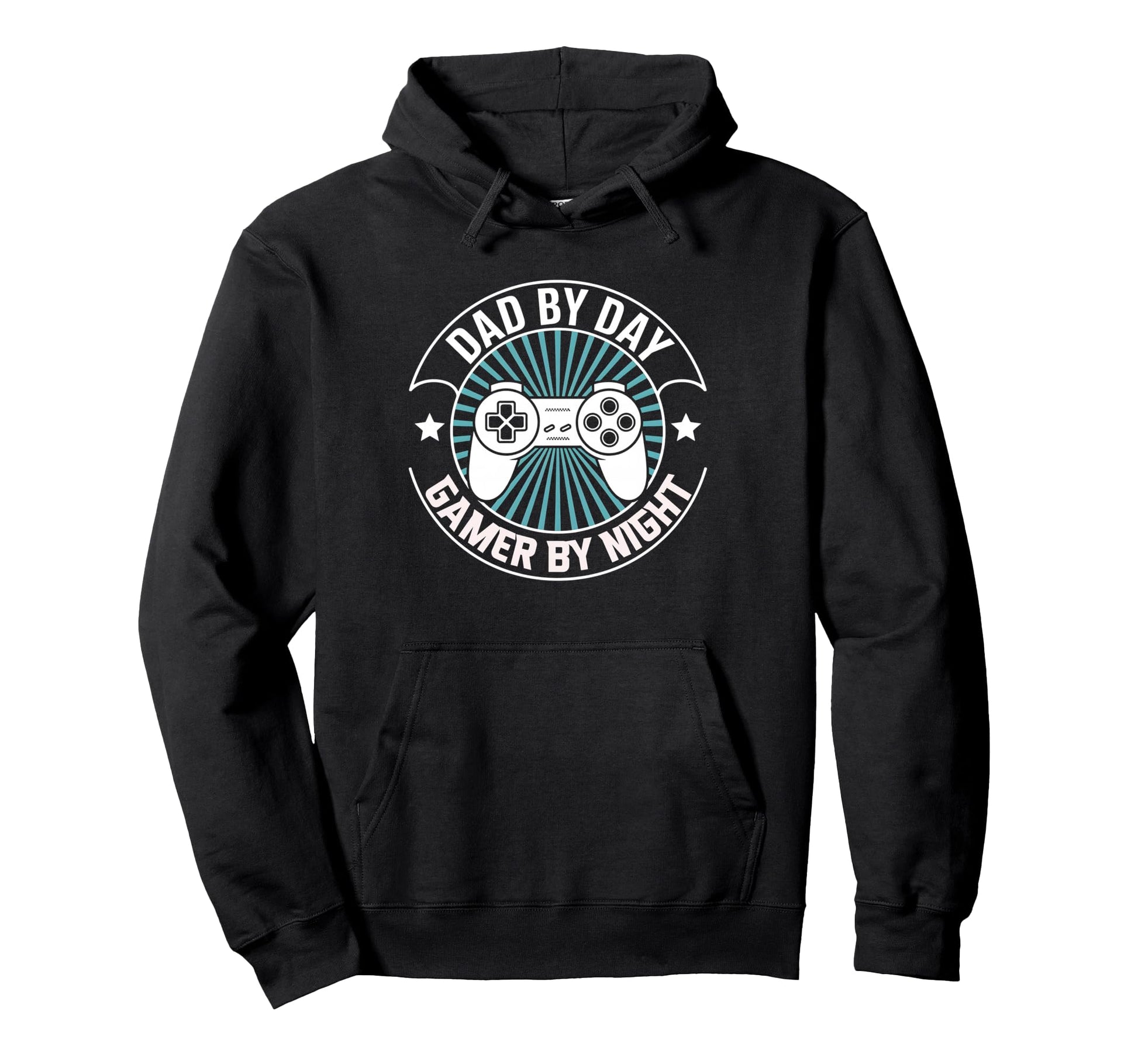 Dad Day Gamer Night Video Game Hoodie - Casual Everyday Wear for Adults - T-Shirt, Sweatshirt, Hoodie