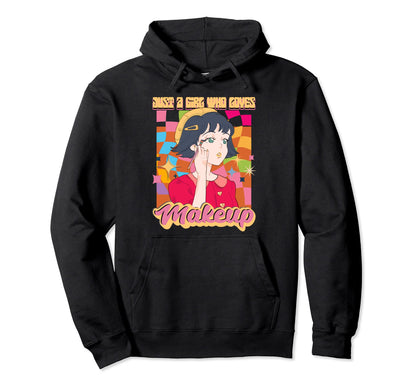 Anime Who Loves Makeup Rainbow Japan Hoodie - Custom Art Print Men Women - T-Shirt, Sweatshirt, Hoodie