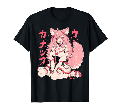 Goth Grunge Demon Anime Furry Wolf T-Shirt - Fun Novelty Design Men Women - T-Shirt, Sweatshirt, Hoodie