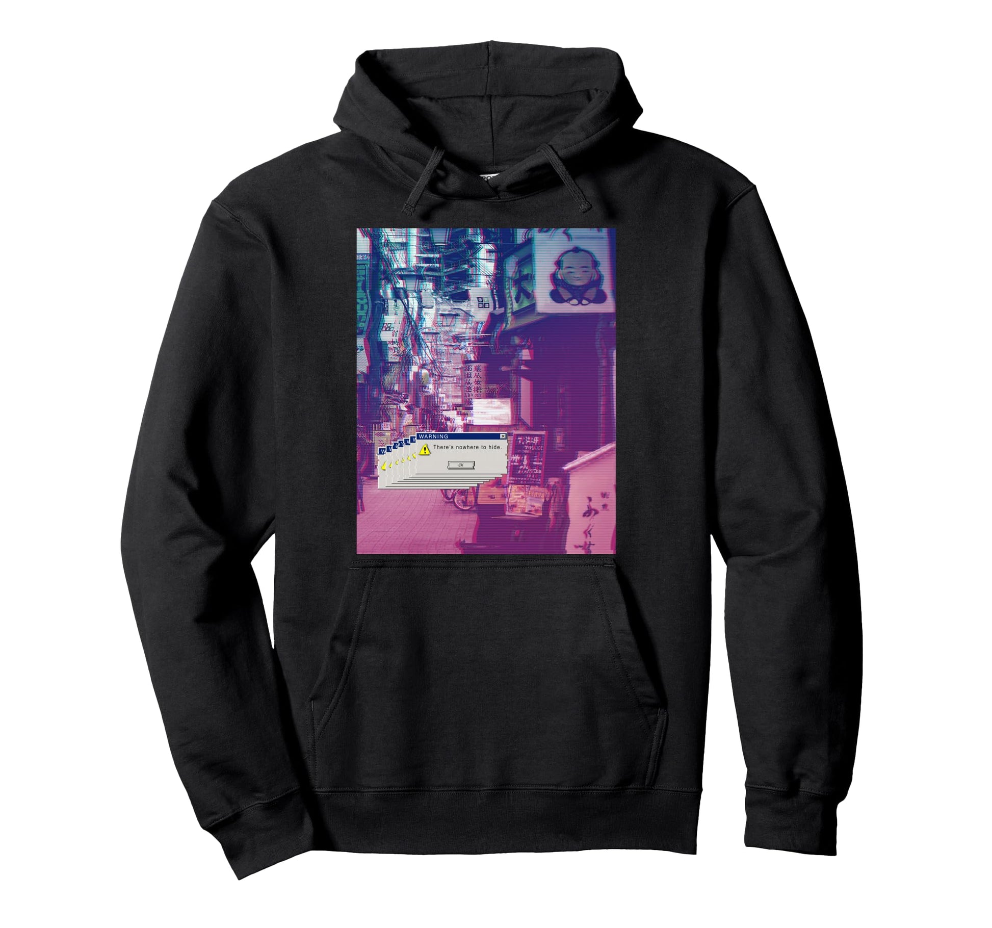 Aesthetic Vaporwave Japan 80S 90S Hoodie - Streetwear Style for Adults - T-Shirt, Sweatshirt, Hoodie