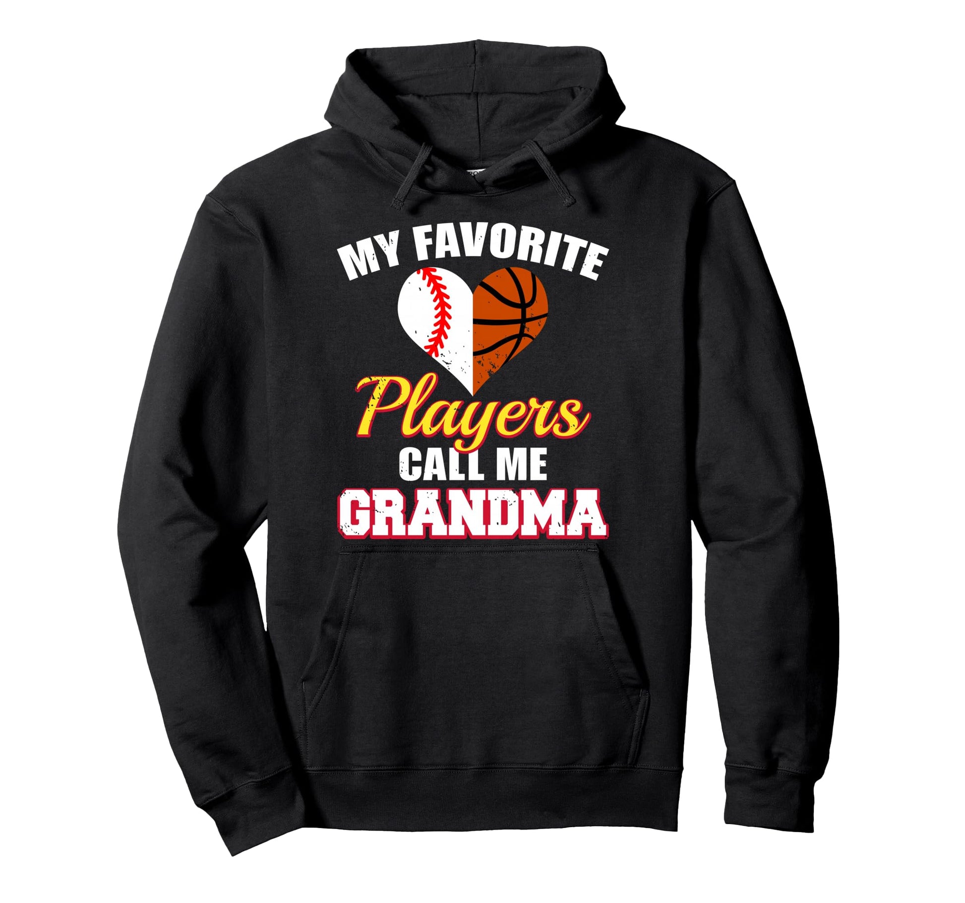 My Favorite Baseball Basketball Players Hoodie - Novelty Apparel Unisex - T-Shirt, Sweatshirt, Hoodie