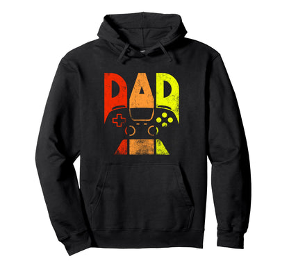 Video Game Controller Dad Fathers Day Hoodie - Streetwear Style Men Women - T-Shirt, Sweatshirt, Hoodie