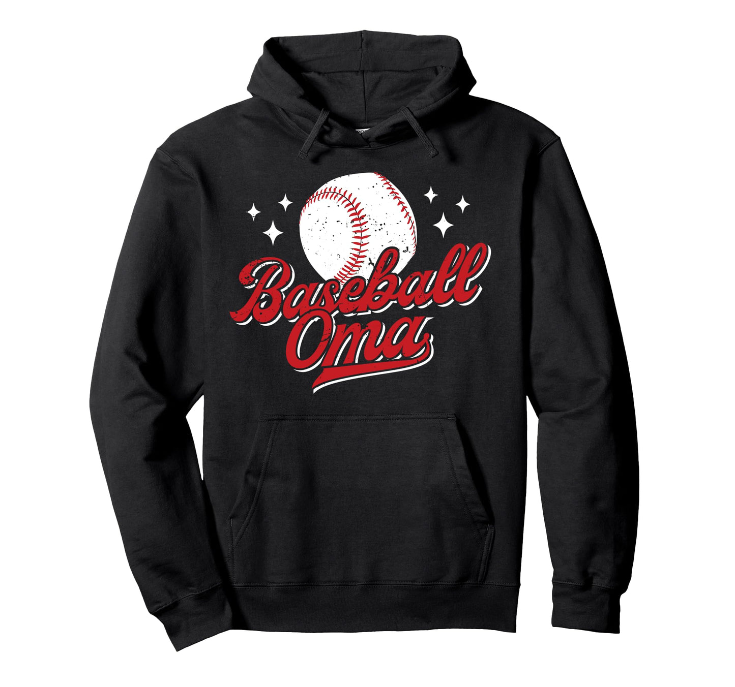 Baseball Oma Proud Oma Baseball Player Hoodie - Custom Art Print Men Women - T-Shirt, Sweatshirt, Hoodie