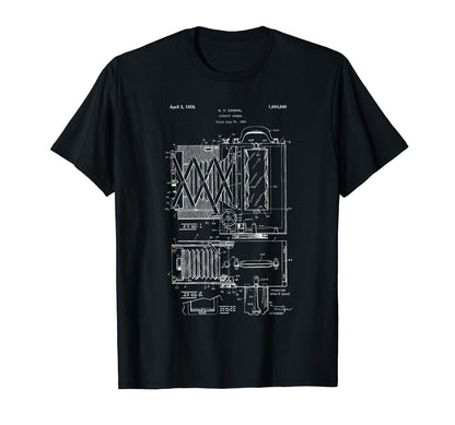1923 Patent Photography Camera T-Shirt - Graphic Print Unisex - T-Shirt, Sweatshirt, Hoodie