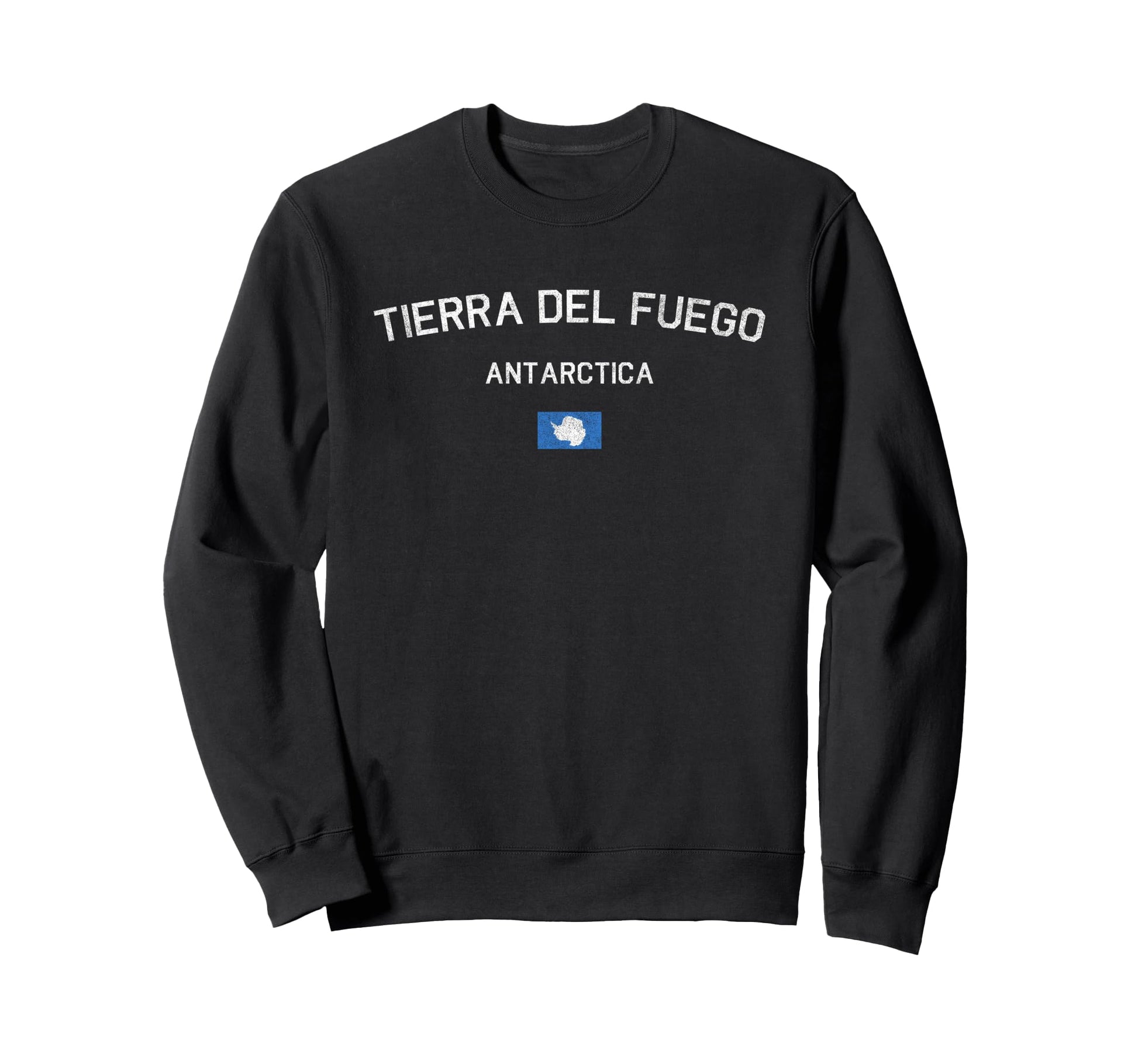 Varsity Antartica Flag Sweatshirt - Trendy Graphic for Adults - T-Shirt, Sweatshirt, Hoodie