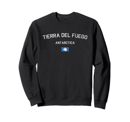 Varsity Antartica Flag Sweatshirt - Trendy Graphic for Adults - T-Shirt, Sweatshirt, Hoodie
