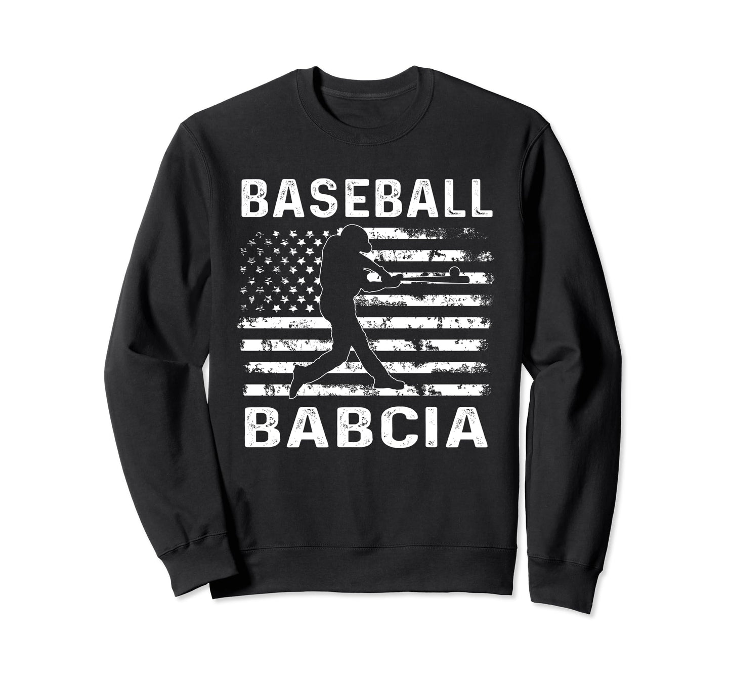 Baseball Babcia Grandma Usa Flag 4Th Sweatshirt - Custom Art Print Unisex - T-Shirt, Sweatshirt, Hoodie