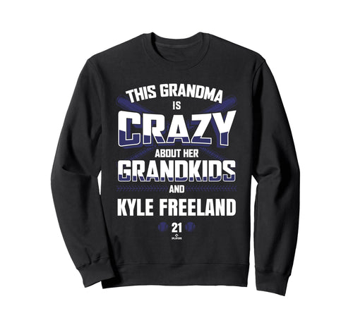Grandma Crazy Kyle Freeland Sweatshirt - Aesthetic Graphic for Adults - T-Shirt, Sweatshirt, Hoodie