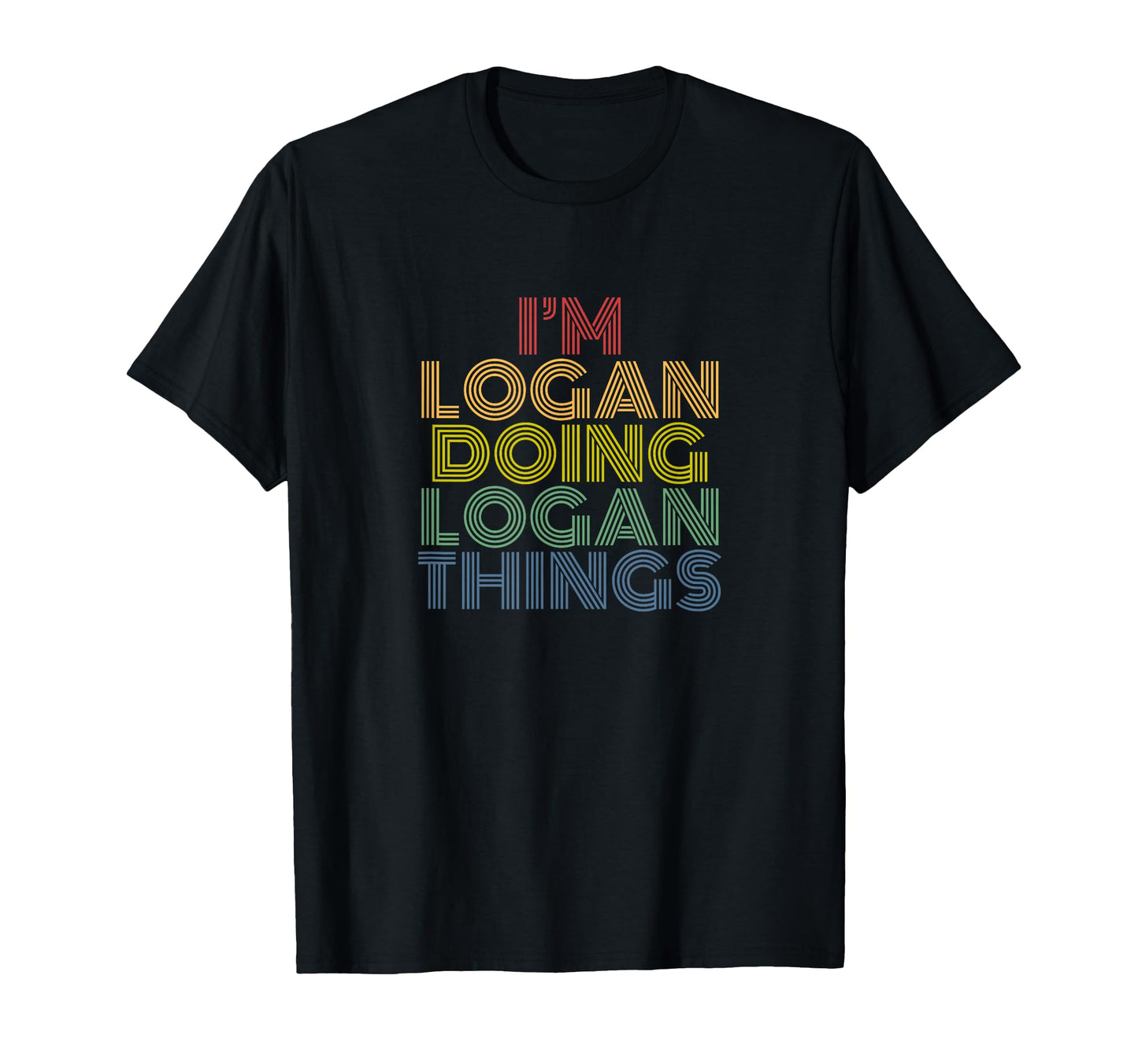 Im Logan Doing Logan Things Funny Name T-Shirt - Novelty Apparel Men Women - T-Shirt, Sweatshirt, Hoodie