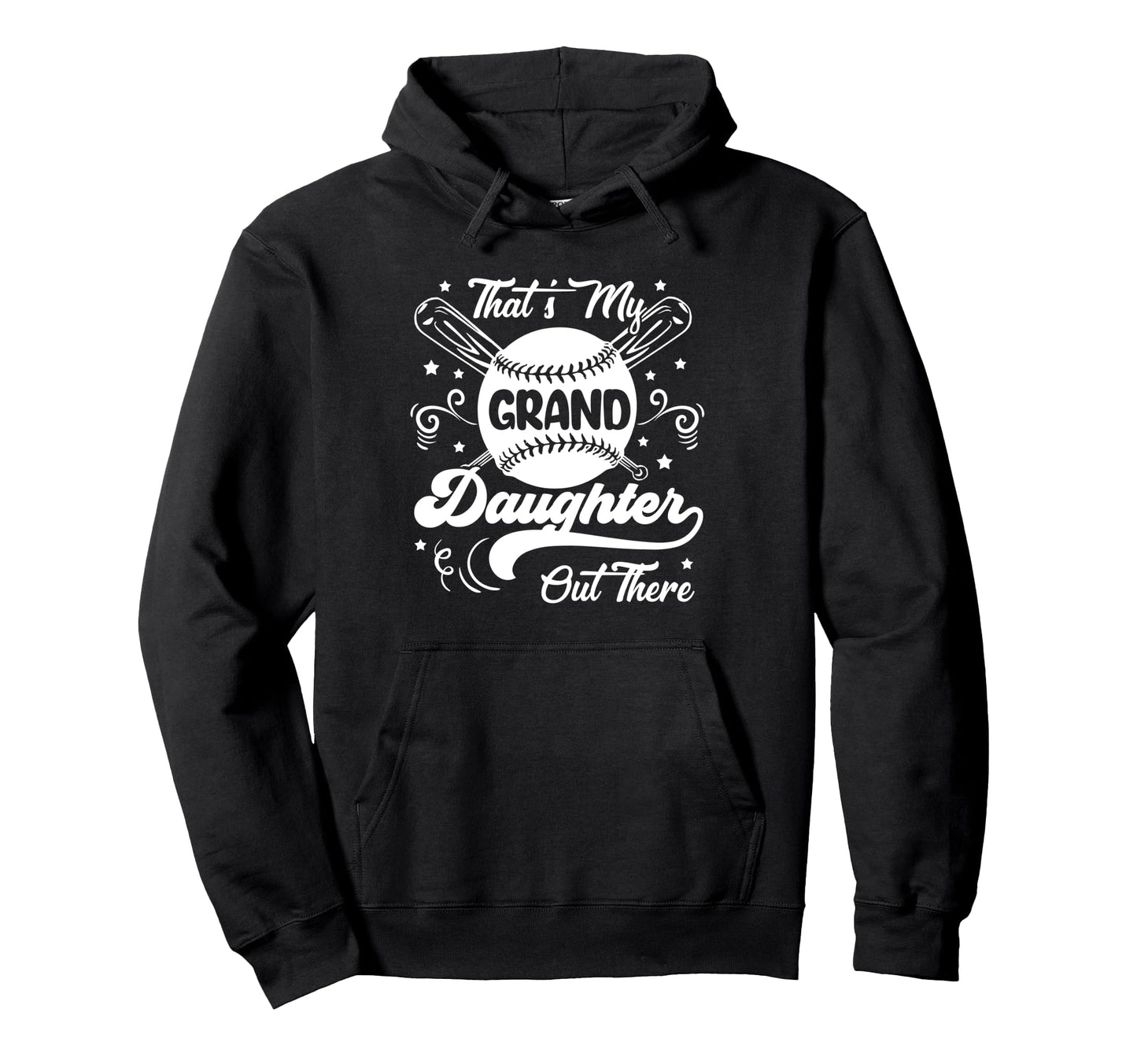 Baseball Softball Thats My Granddaughter Hoodie - Novelty Apparel Unisex - T-Shirt, Sweatshirt, Hoodie