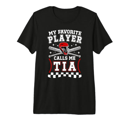Proud Baseball Tia Baseball Player T-Shirt - Streetwear Style Men Women - T-Shirt, Sweatshirt, Hoodie