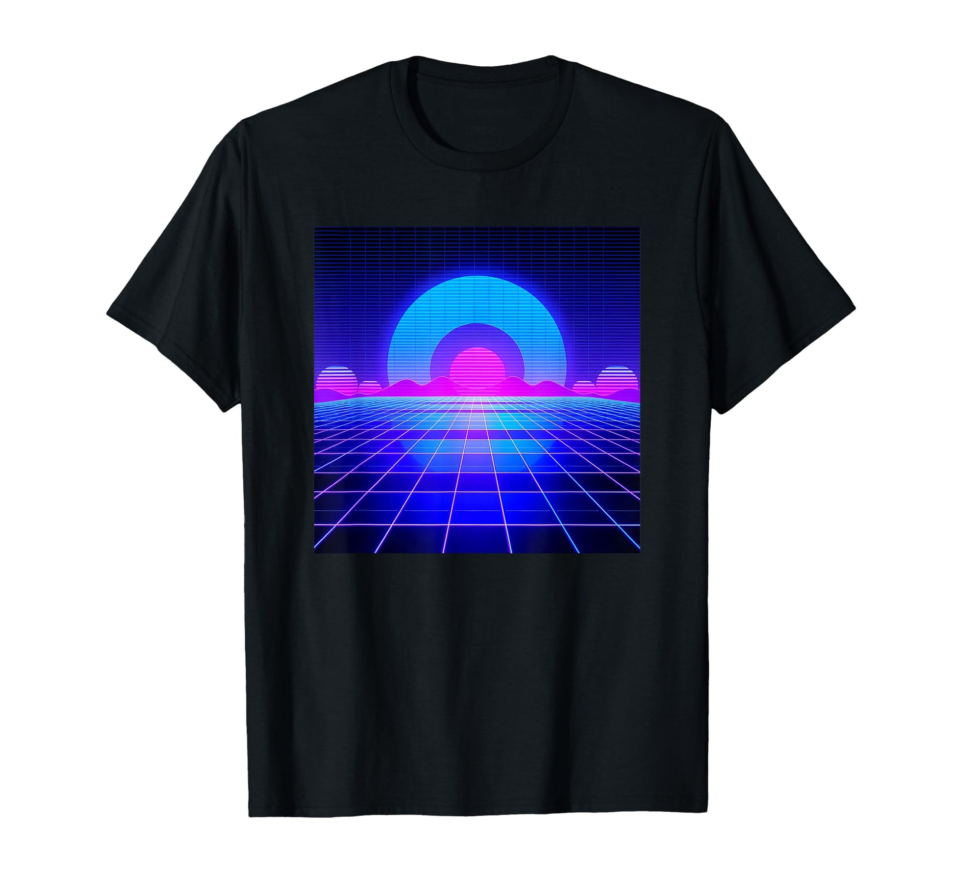 80S 90S Vaporwave Synthwave Aesthetic T-Shirt - Custom Art Print Men Women - T-Shirt, Sweatshirt, Hoodie