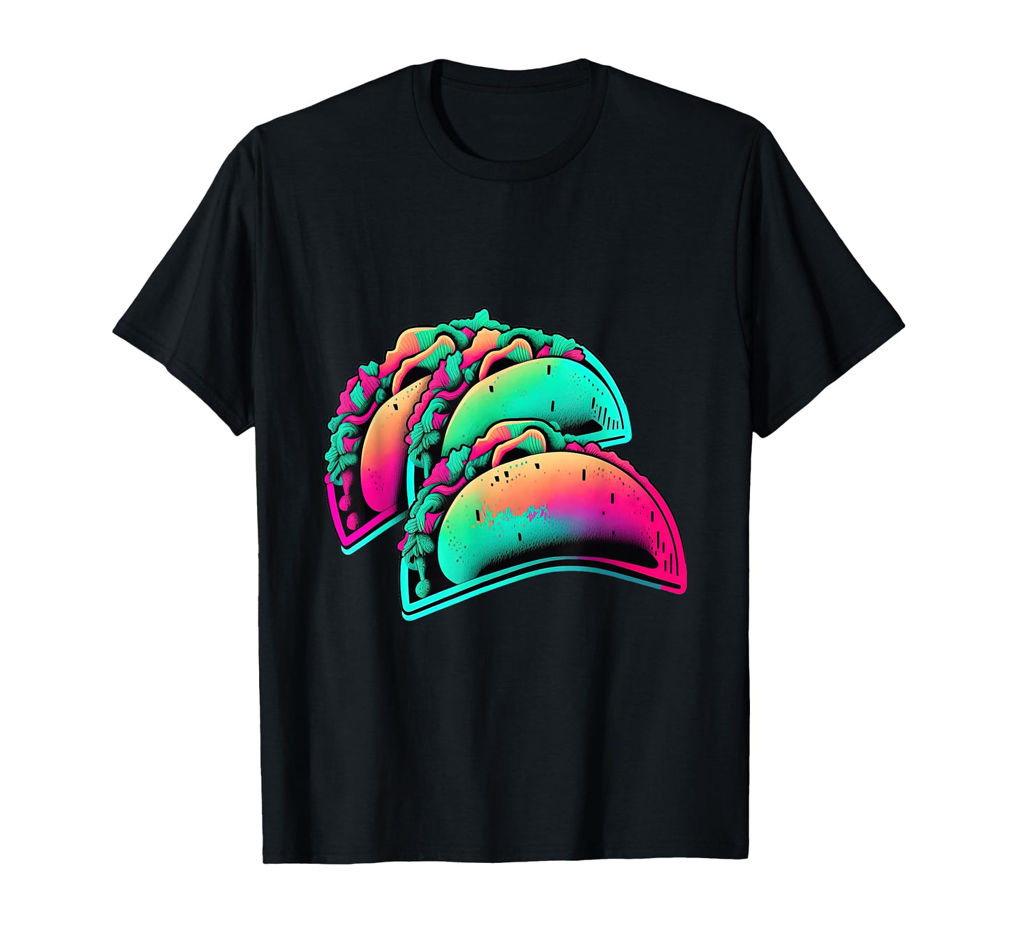 Tacos Vaporwave Pastel Aesthetic T-Shirt - Novelty Apparel Unisex - T-Shirt, Sweatshirt, Hoodie