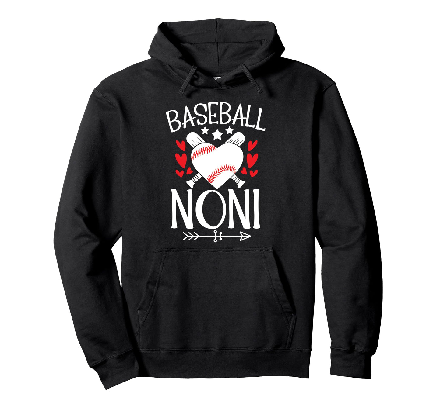Baseball Noni Grandma Noni Baseball Hoodie - Streetwear Style Unisex - T-Shirt, Sweatshirt, Hoodie