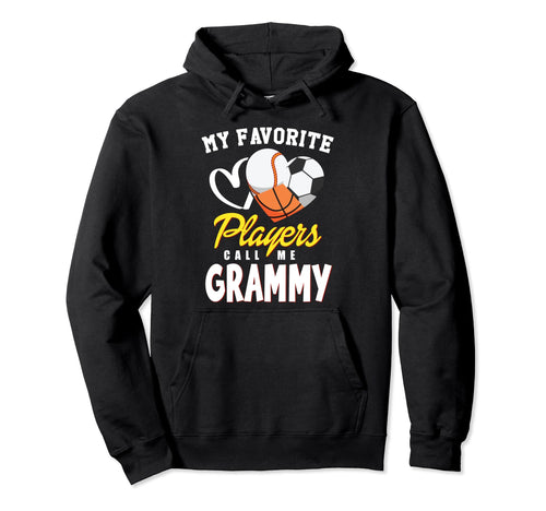 My Favorite Players Baseball Soccer Hoodie - Novelty Apparel Men Women - T-Shirt, Sweatshirt, Hoodie