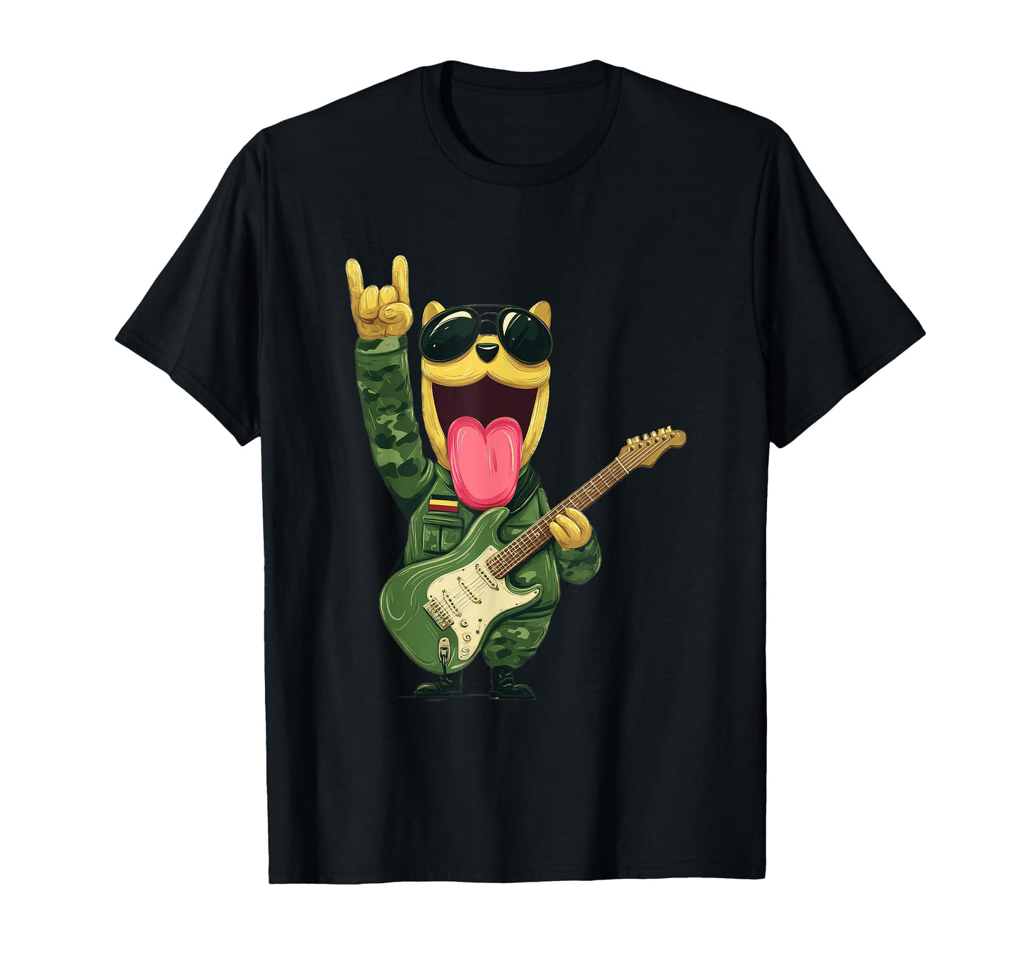 Frog Character Sunglasses Electric T-Shirt - Streetwear Style Unisex - T-Shirt, Sweatshirt, Hoodie