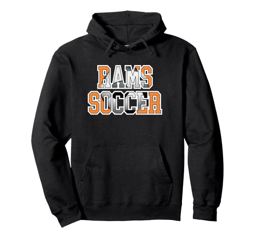 Rams Soccer Mom Game Day Mascot Hoodie - Casual Everyday Wear for Adults - T-Shirt, Sweatshirt, Hoodie