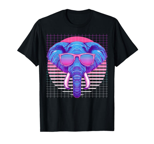 Elephant Sunglasses Animal T-Shirt - Casual Everyday Wear for Adults - T-Shirt, Sweatshirt, Hoodie