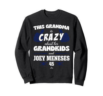 Grandma Crazy Joey Meneses Sweatshirt - Unique Graphic for Adults - T-Shirt, Sweatshirt, Hoodie