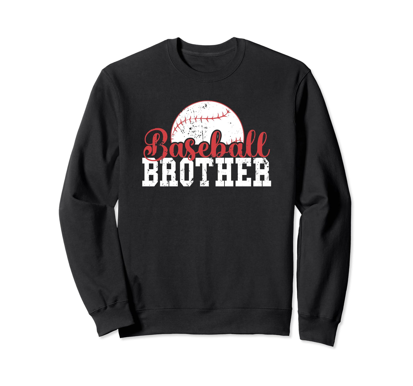 Baseball Brother And Sweatshirt - Trendy Graphic for Adults - T-Shirt, Sweatshirt, Hoodie