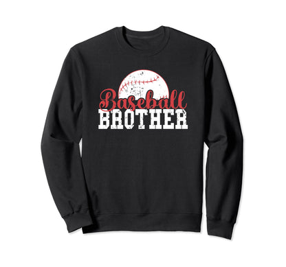Baseball Brother And Sweatshirt - Trendy Graphic for Adults - T-Shirt, Sweatshirt, Hoodie