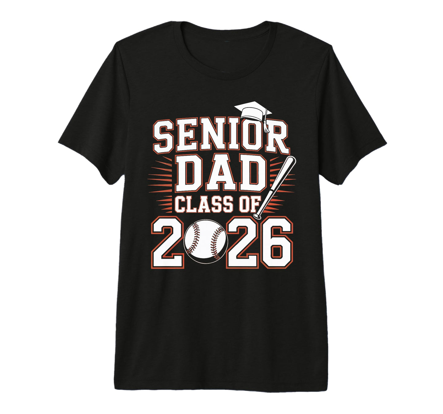 Mens Senior Dad Class 2026 Graduate T-Shirt - Aesthetic Graphic Men Women - T-Shirt, Sweatshirt, Hoodie