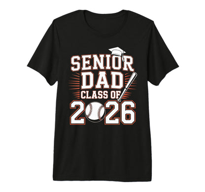 Mens Senior Dad Class 2026 Graduate T-Shirt - Aesthetic Graphic Men Women - T-Shirt, Sweatshirt, Hoodie