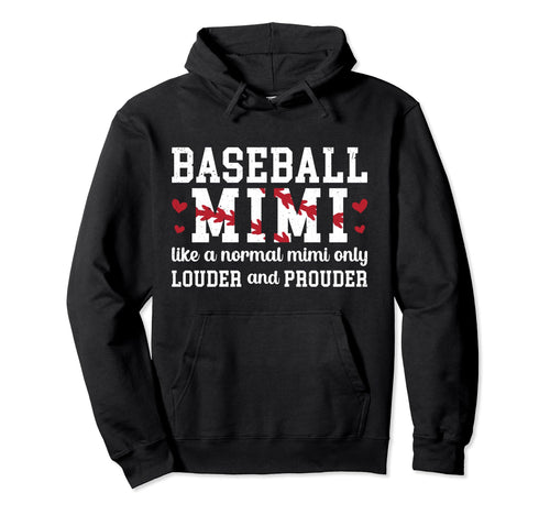 Baseball Mimi Funny Grandma Mimi Hoodie - Aesthetic Graphic Men Women - T-Shirt, Sweatshirt, Hoodie