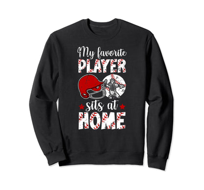 Home Baseball Catcher Grandma Sweatshirt - Casual Everyday Wear Men Women - T-Shirt, Sweatshirt, Hoodie