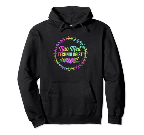 Rainbow Nuclear Medicine Nuc Med Hoodie - Fun Novelty Design for Adults - T-Shirt, Sweatshirt, Hoodie