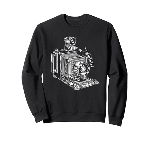Camera Photographer Antique Sweatshirt - Casual Everyday Wear Unisex - T-Shirt, Sweatshirt, Hoodie
