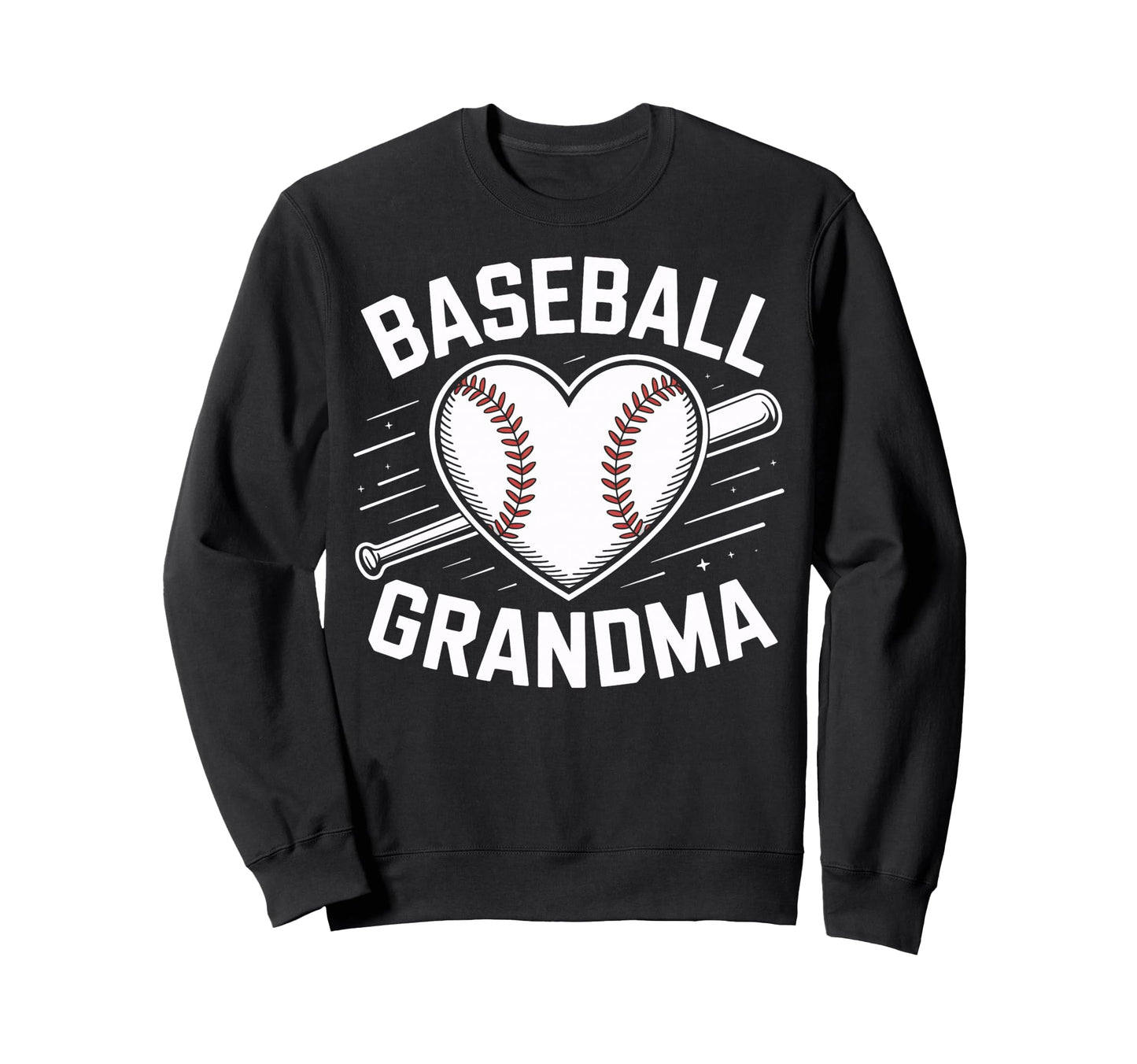 Proud Baseball Grandma Baseball Lovers Sweatshirt - Unique Graphic Unisex - T-Shirt, Sweatshirt, Hoodie
