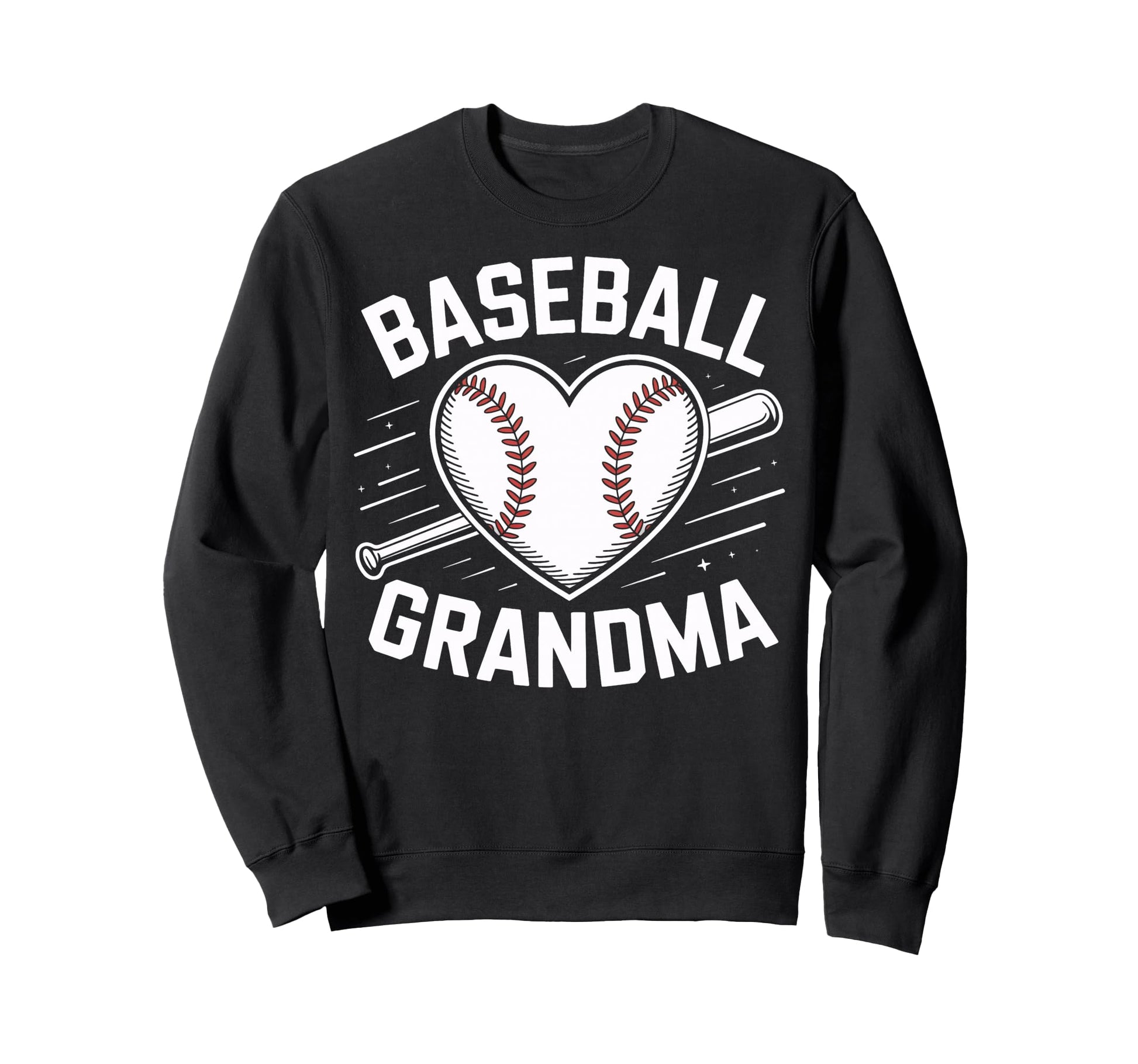 Proud Baseball Grandma Baseball Lovers Sweatshirt - Unique Graphic Unisex - T-Shirt, Sweatshirt, Hoodie