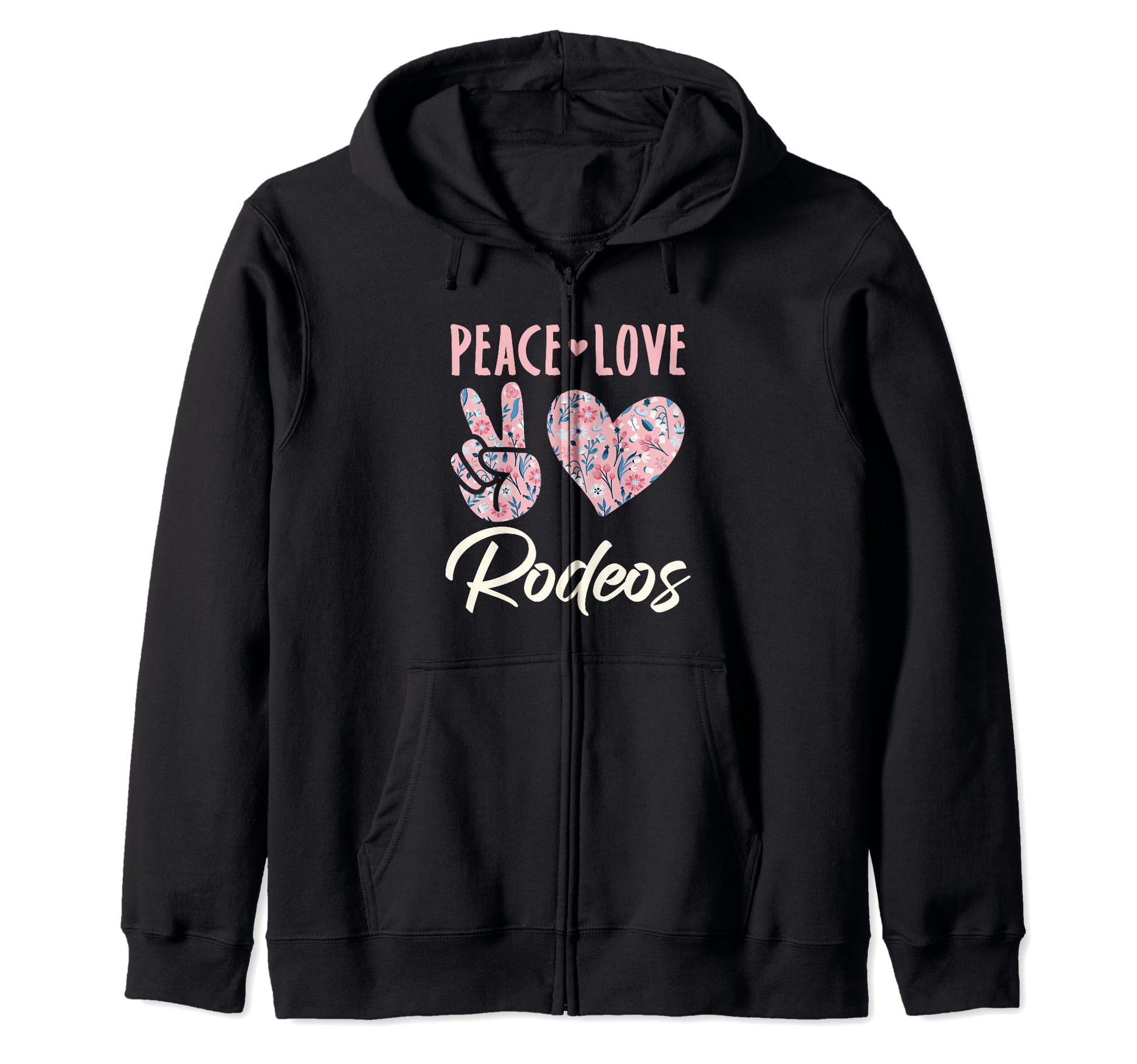 Peace Love Rodeos Gifts And T-Shirt - Novelty Apparel Men Women - T-Shirt, Sweatshirt, Hoodie