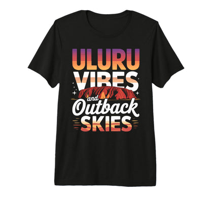 Uluru Australia Ayers Rock Travel T-Shirt - Casual Everyday Wear Unisex - T-Shirt, Sweatshirt, Hoodie