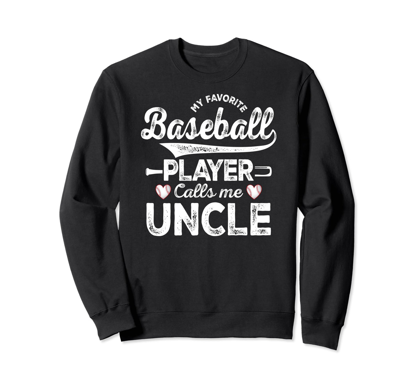 My Favorite Baseball Player Calls Me Sweatshirt - Minimalist Print Unisex - T-Shirt, Sweatshirt, Hoodie