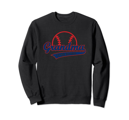 Funny Baseball Grandma Rookie Sweatshirt - Streetwear Style Unisex - T-Shirt, Sweatshirt, Hoodie